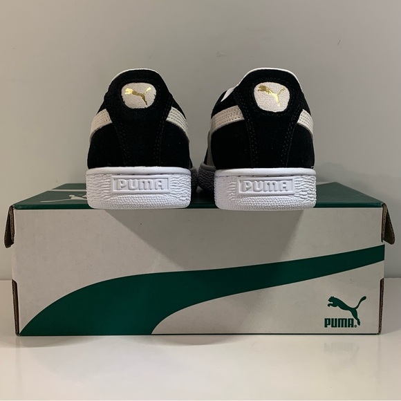 🔲 [BRAND NEW] PUMA SUEDE CLASSIC XXI BLACK WHITE MENS SHOES SIZE 8 SNEAKERS 🔲 - Picture 6 of 11